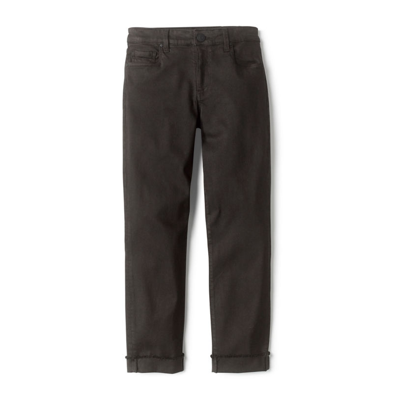 Kut from the Kloth&reg; Amy Stretch Twill Cropped Chinos - BLACK image number 5
