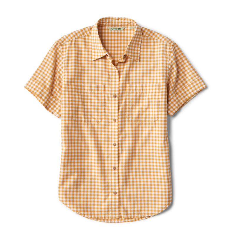 Classic Short-Sleeve Camp Shirt - PILSNER GINGHAM