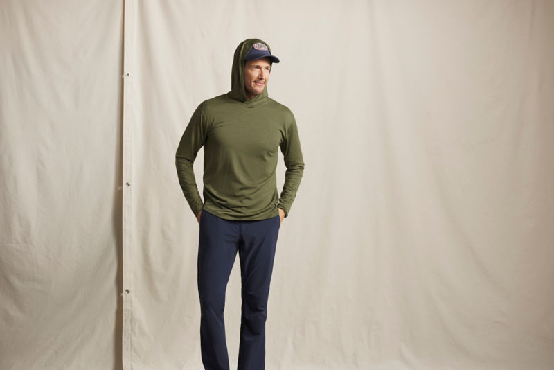 Men's Outbound Merino Hoodie - TARRAGON image number 1