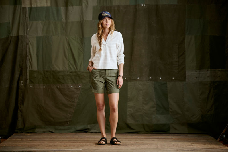 トップス OVY DAYDREAM Organic Cotton Pile Polo Long Sleeve