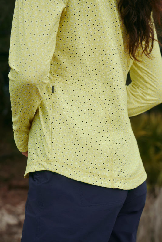 Women's Sun Defense 1/4-Zip - CITRUS DITSY FLORAL image number 2
