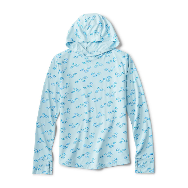 Women&rsquo;s Sun Defense Hoodie - BLUE MIST PERMIT