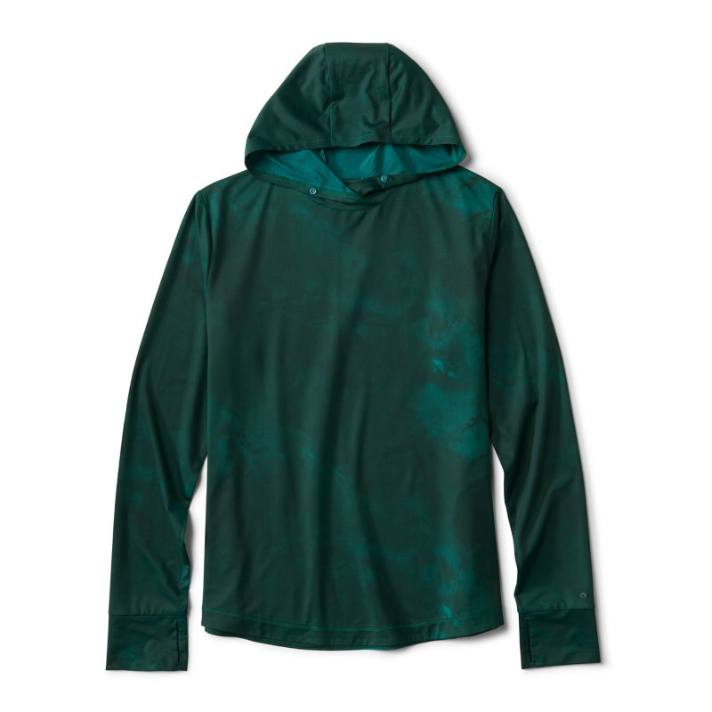 Women's Sun Defense Hoodie - CYAN STORM image number 6