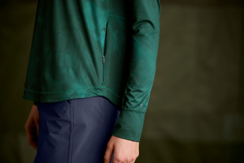 Women&rsquo;s Sun Defense Long-Sleeve Pullover - CYAN STORM image number 2