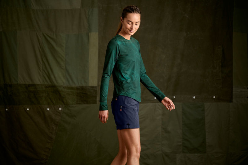 Women&rsquo;s Sun Defense Long-Sleeve Pullover - CYAN STORM image number 3