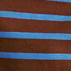 Perfect 3/4-Sleeve Boatneck Tee - RAISIN/BLUE JAY STRIPE