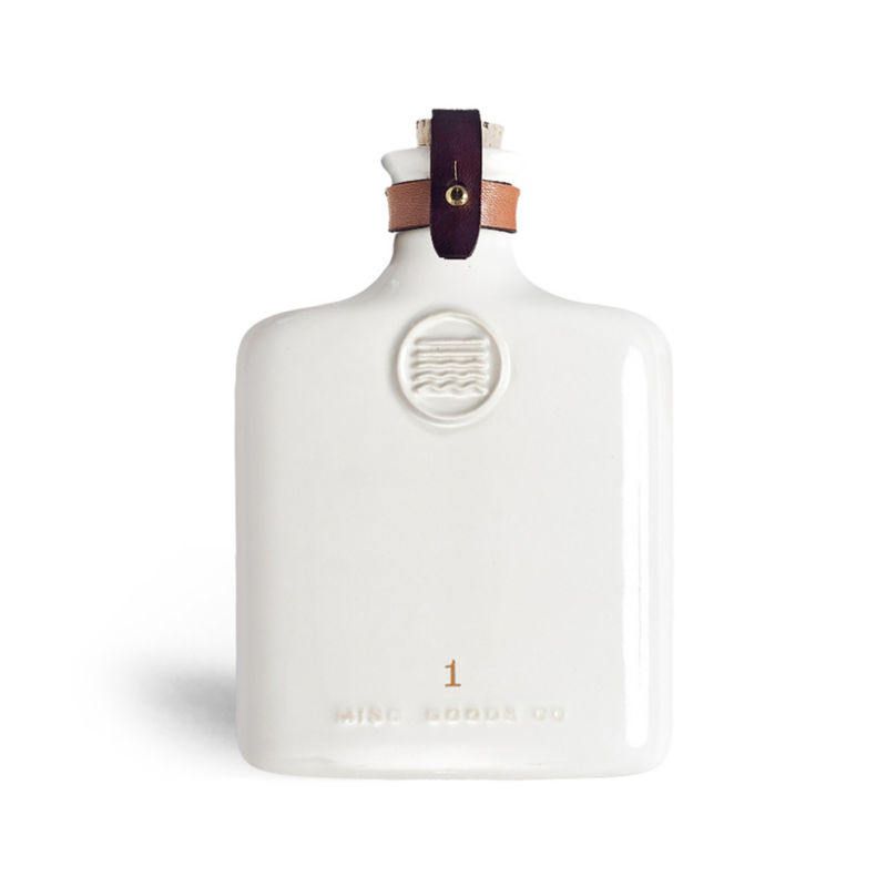 Misc. Goods Co. Ceramic Flask - WHITE image number 0