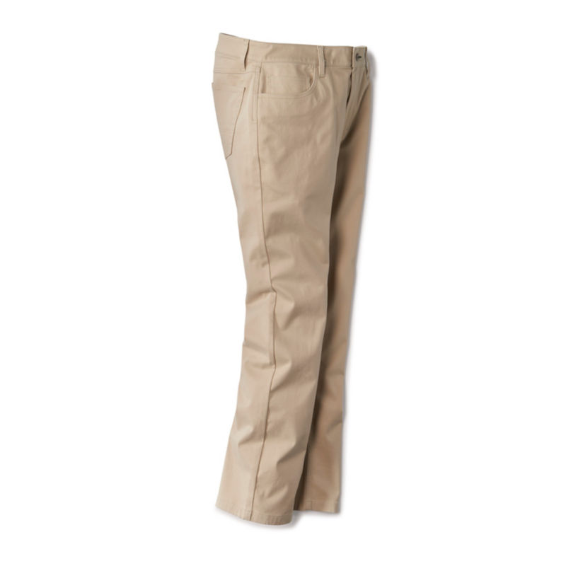 Stretch Tech Moleskin 5-Pocket Pants - SHIITAKE image number 1