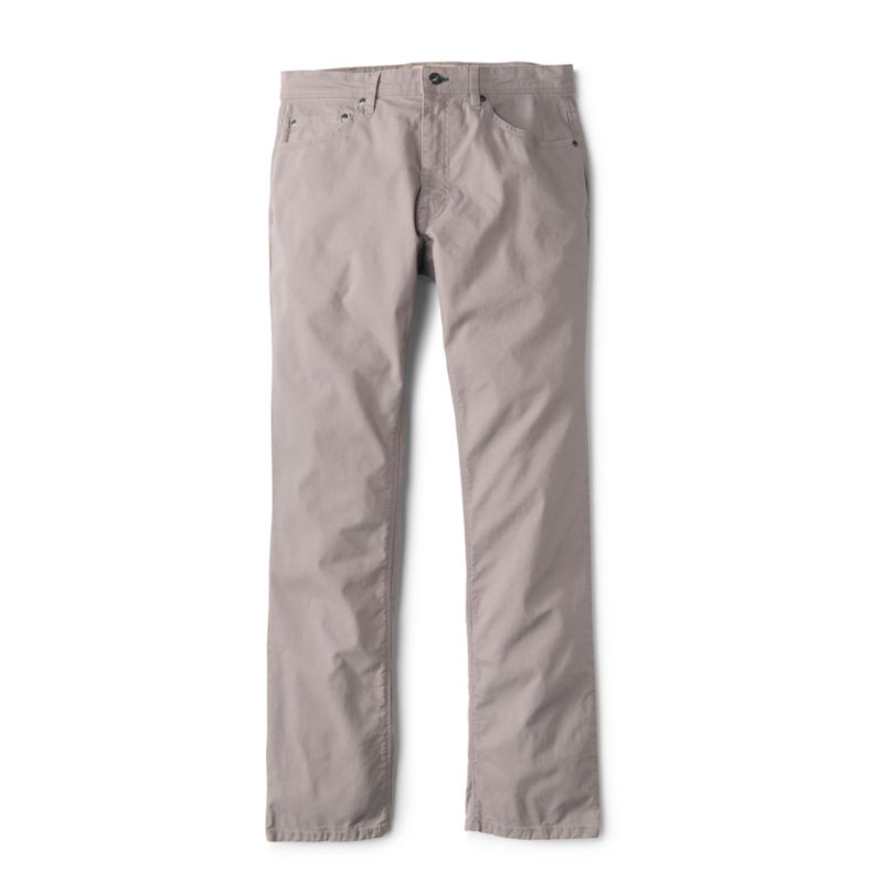 5-Pocket Stretch Twill Pants - STERLING image number 0