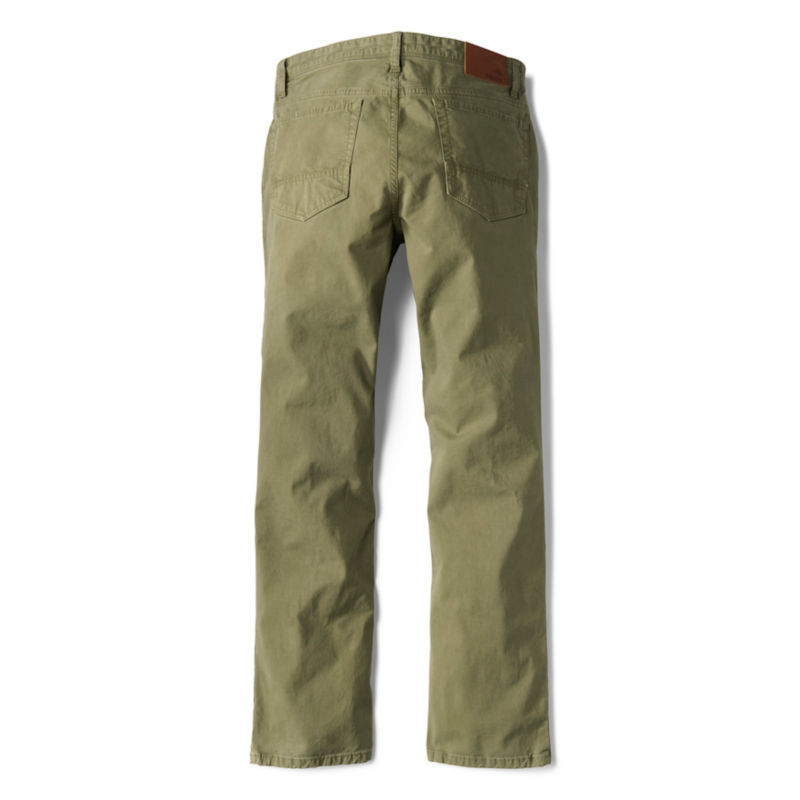 5-Pocket Stretch Twill Pants - MOSS image number 2