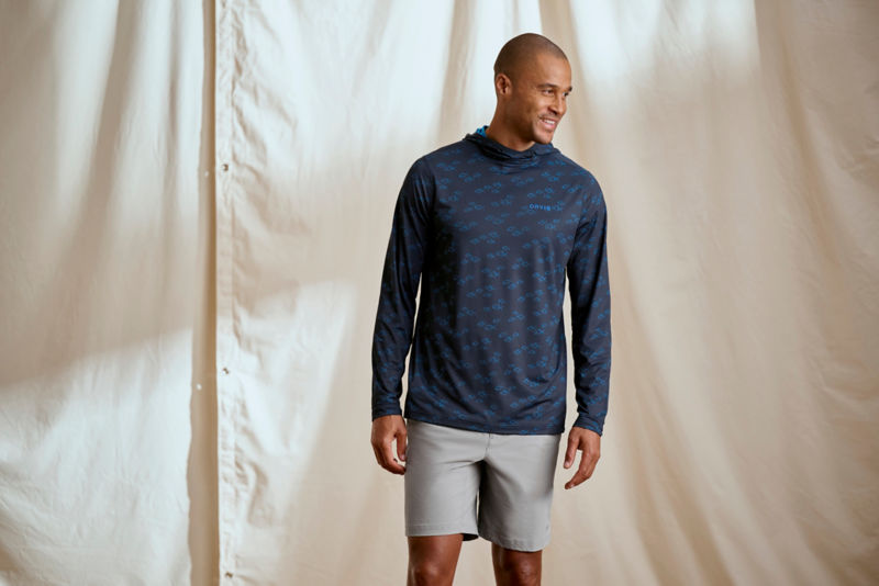 Men's Sun Defense Hoodie - CITRUS image number 1