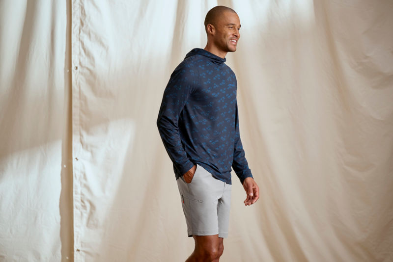 Men's Sun Defense Hoodie - CITRUS image number 4