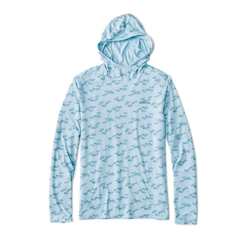 Men's Sun Defense Hoodie - BLUE MIST TARPON image number 0
