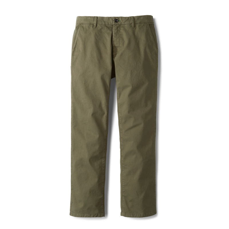 1856 Stretch Twill Regular Fit Chinos - TARRAGON