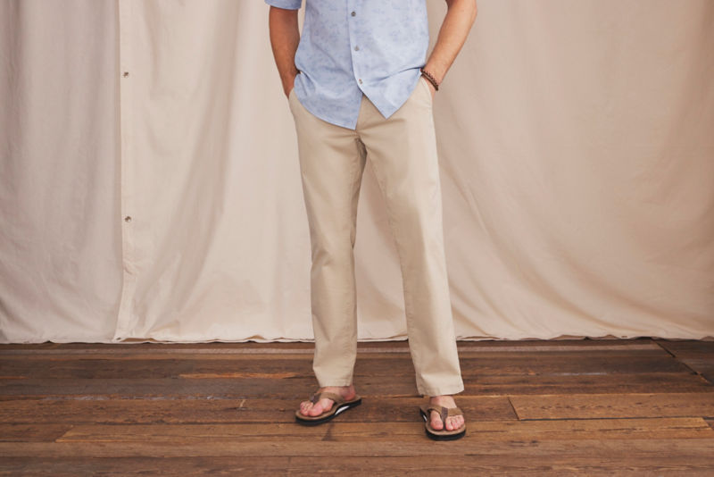 1856 Stretch Twill Regular Fit Chinos - SHIITAKE image number 0