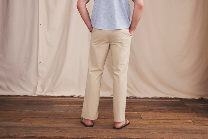 1856 Stretch Twill Regular Fit Chinos - SHIITAKE image number 2