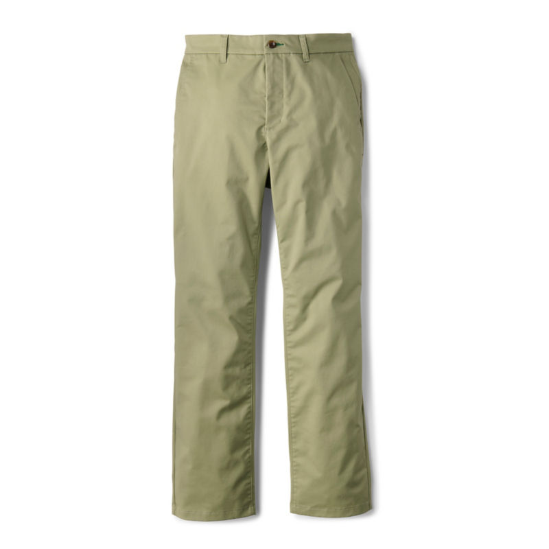 1856 Easy Care Angler Regular Fit Chinos - OLIVINE image number 0