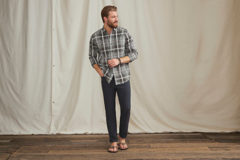 Out-Of-Office 5-Pocket Pants - SHIITAKE image number 6