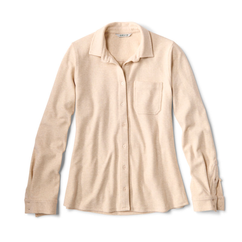 Women&rsquo;s Snowy River Brushed Knit Long-Sleeve Shirt - BARLEY