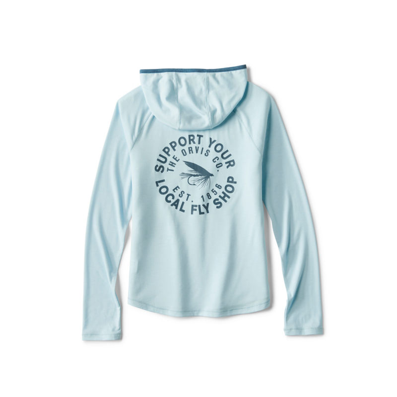 Women&rsquo;s DriCast&trade; Hoodie - BLUE MIST image number 1