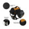 Baxter Dog Backpack - BLACK/ORANGE image number 1
