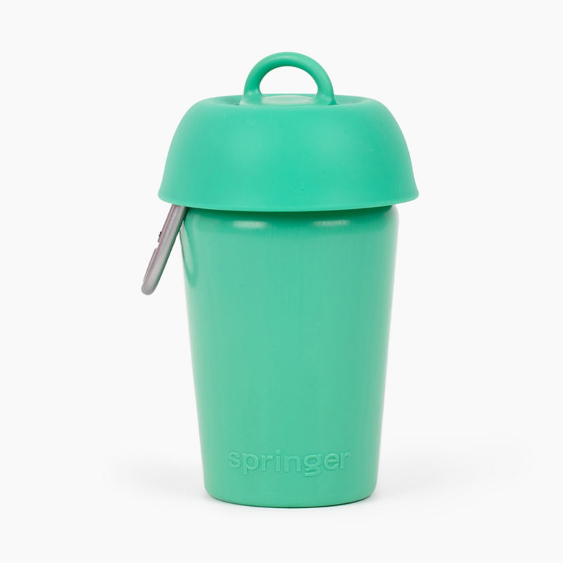 Flip Dog Travel Water Bottle - GREEN