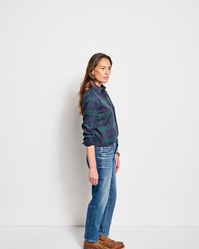 Perfect Flannel Shirt - DARK PINE image number 6
