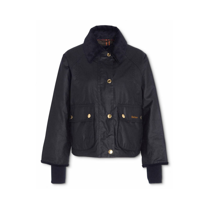 Barbour&reg; Cropped Beadnell Waxed Jacket - SAGE