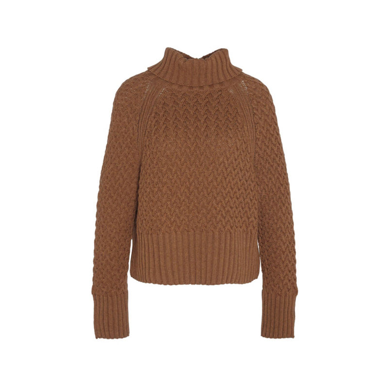 Barbour&reg; Malton Knitted Sweater - OLD GOLD image number 5