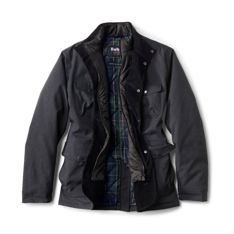 Barbour&reg; Winter Ogston Waterproof Jacket - BLACK image number 1