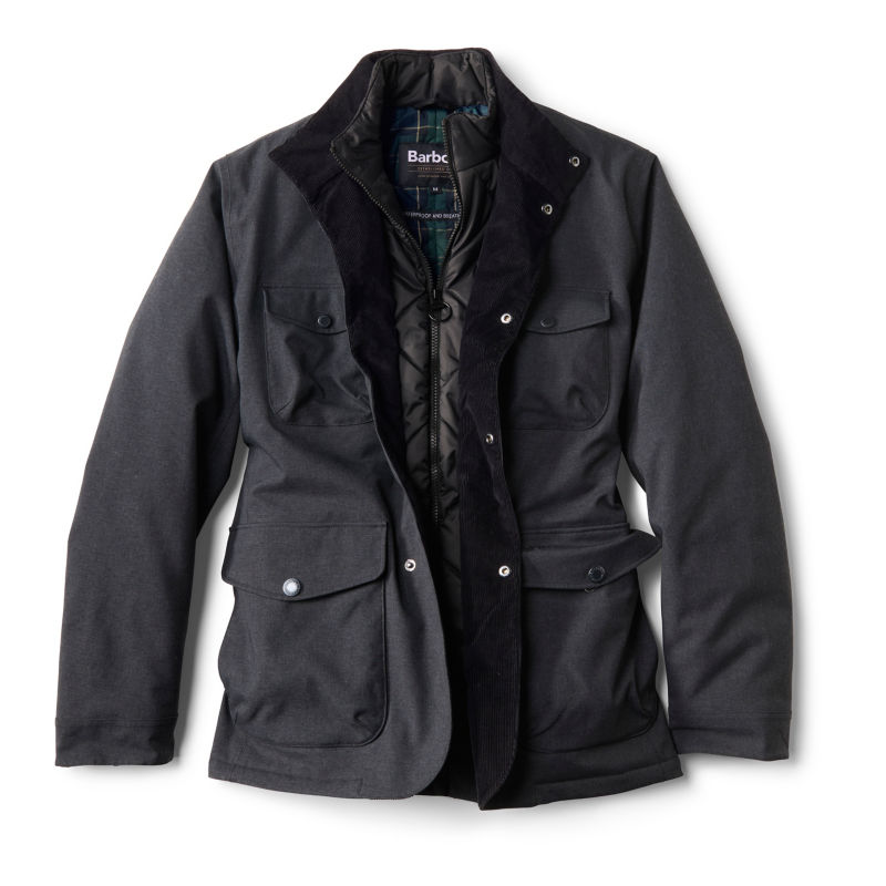 Barbour&reg; Winter Ogston Waterproof Jacket - BLACK