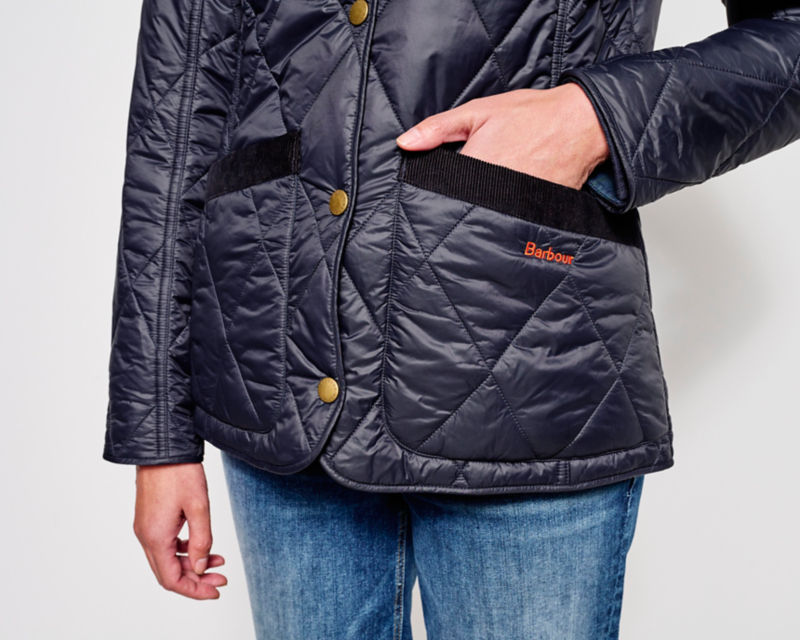 Orvis + Barbour&reg; Hubbard Quilted Jacket - NAVY image number 5