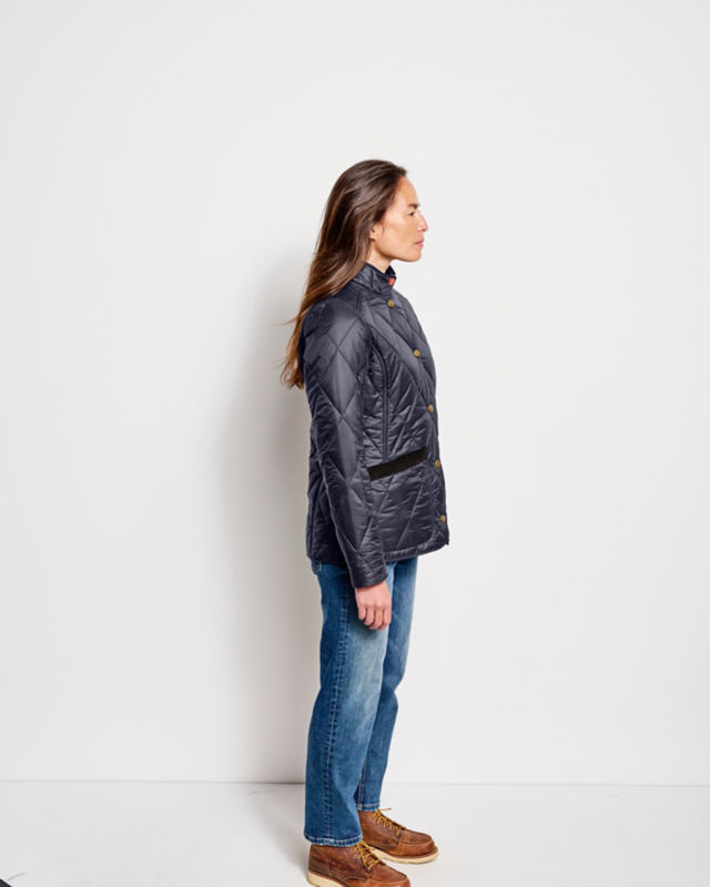 Orvis + Barbour&reg; Hubbard Quilted Jacket - NAVY image number 1