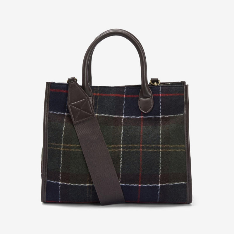 Barbour&reg; Barrhill Tartan Tote Bag - CLASSIC TARTAN image number 1