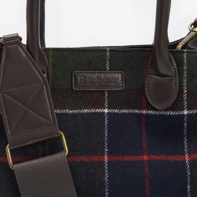 Barbour&reg; Barrhill Tartan Tote Bag - CLASSIC TARTAN image number 3