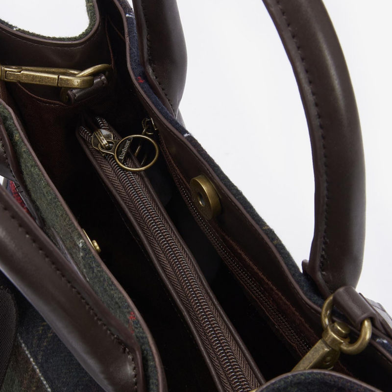 Barbour&reg; Barrhill Tartan Tote Bag - CLASSIC TARTAN image number 4