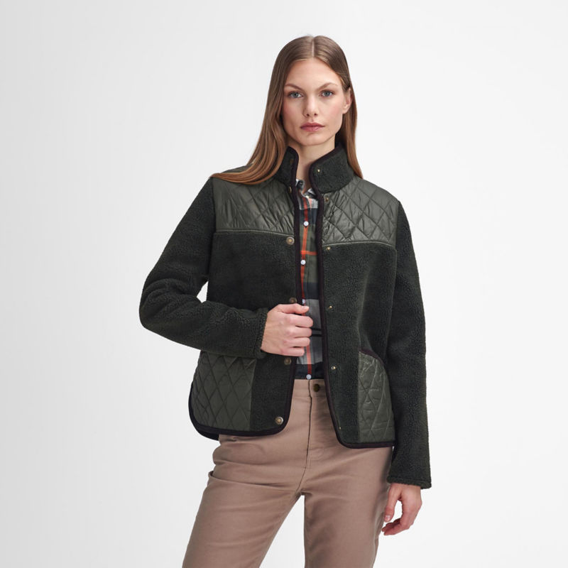 Barbour&reg; Brambles Fleece Jacket - OLIVE