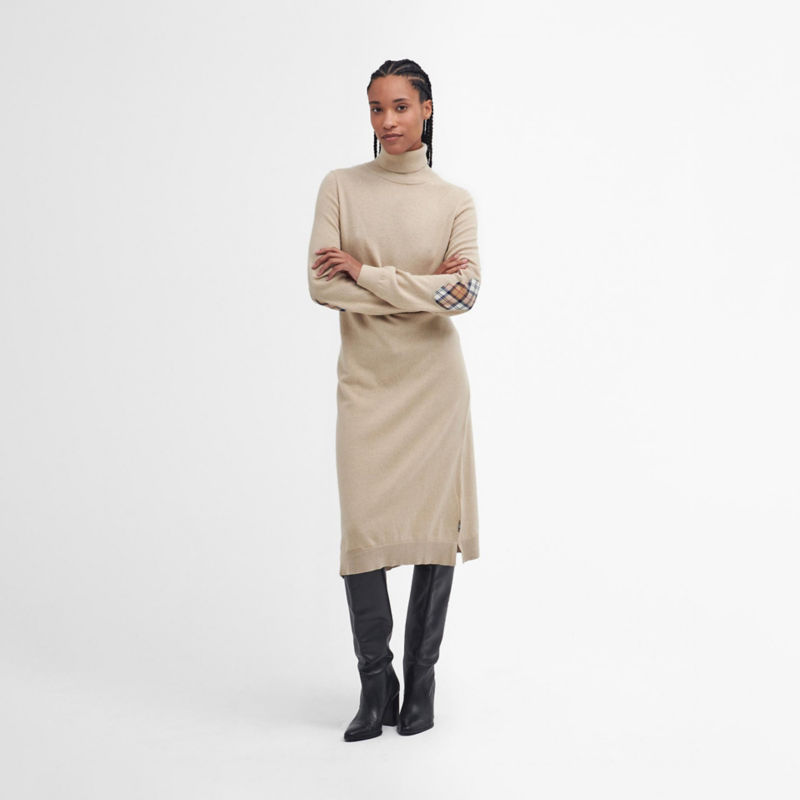 Barbour&reg; Pendle Knitted Midi Dress - HONEY