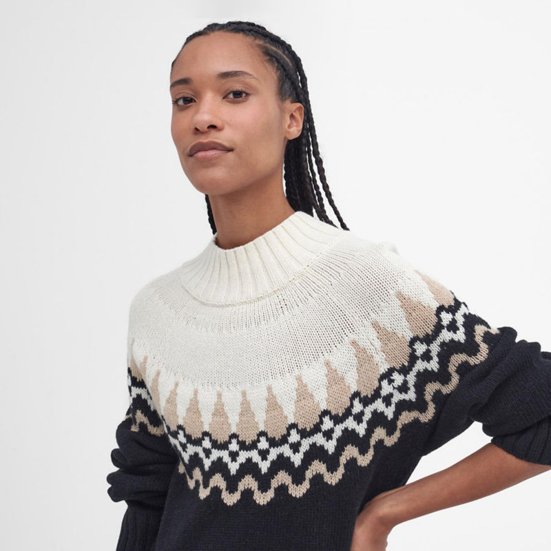 Barbour&reg; Kingsford Knitted Dress - BLACK image number 3