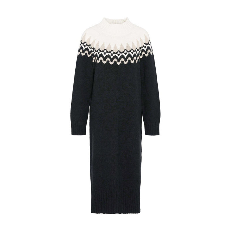 Barbour&reg; Kingsford Knitted Dress - BLACK image number 6