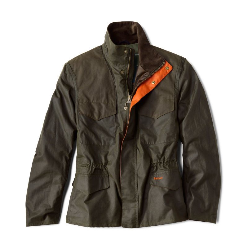 Orvis + Barbour&reg; Griffin Waxed Jacket - OLIVE