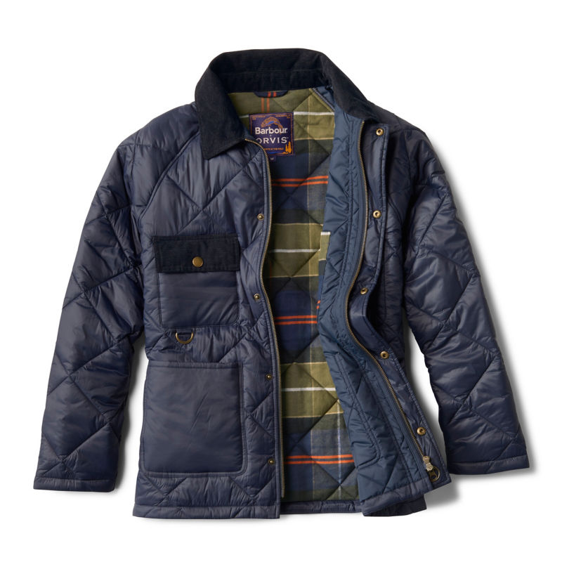 Orvis + Barbour&reg; Ide Quilted Jacket - NAVY image number 1