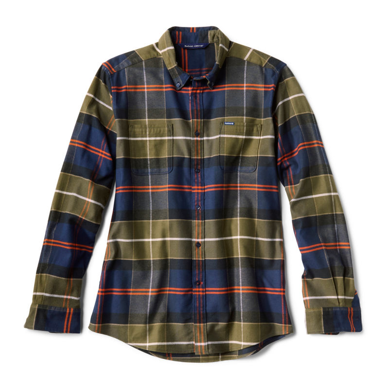 Orvis + Barbour&reg; Double Pocket Shirt - EMBER CHECK