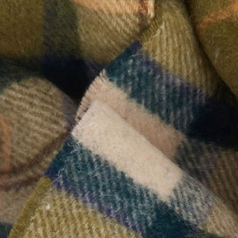 Barbour&reg; Tartan Lambswool Scarf - ANCIENT image number 2