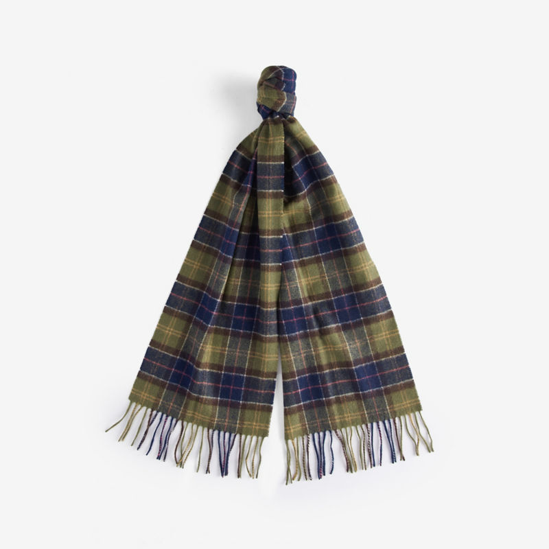 Barbour&reg; Tartan Lambswool Scarf - CLASSIC image number 0