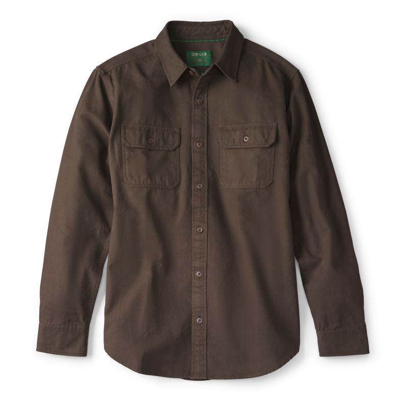 Canvas Overshirt - ESPRESSO
