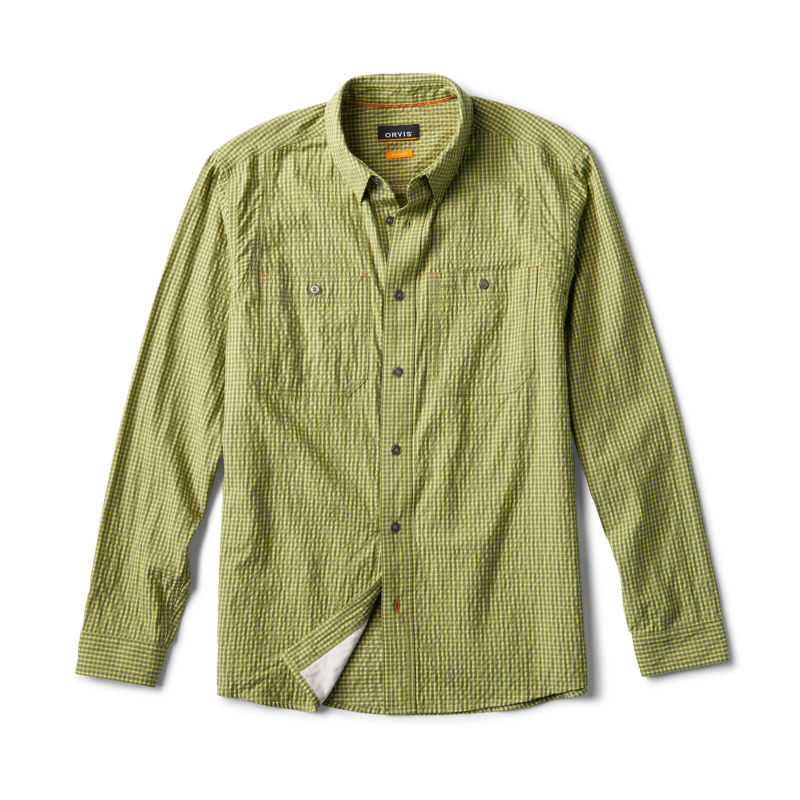 Men&rsquo;s Clearwater Long-Sleeve Shirt - MOSS/OLIVINE
