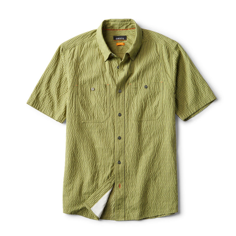 Men&rsquo;s Clearwater Short-Sleeve Shirt - MOSS/OLIVINE