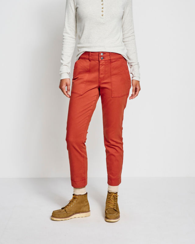 Exclusive Kut From The Kloth&reg; Reese High-Rise Utility Pants - RUSSET