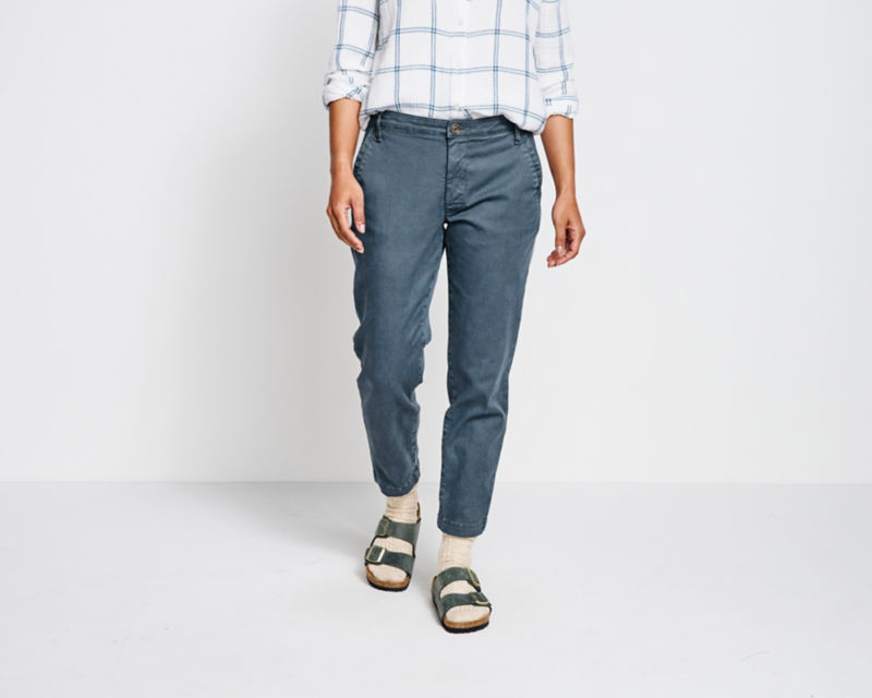 Exclusive Kut from the Kloth&reg; Naomi High-Rise Chinos - SHITAKE image number 2